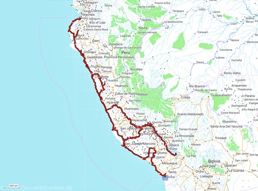 Route Peru gesamt 2018-22