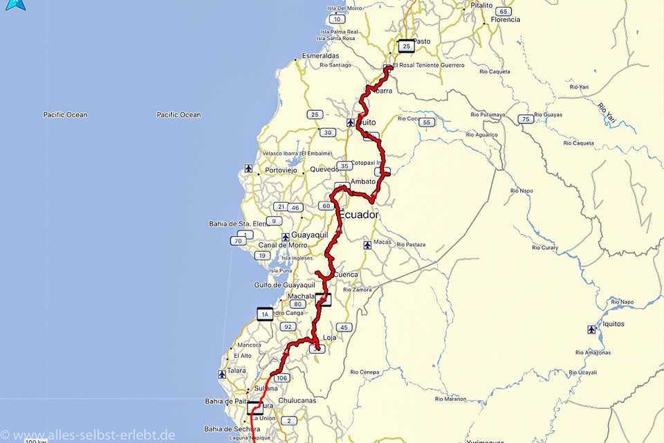 01Route Ecuador 1960