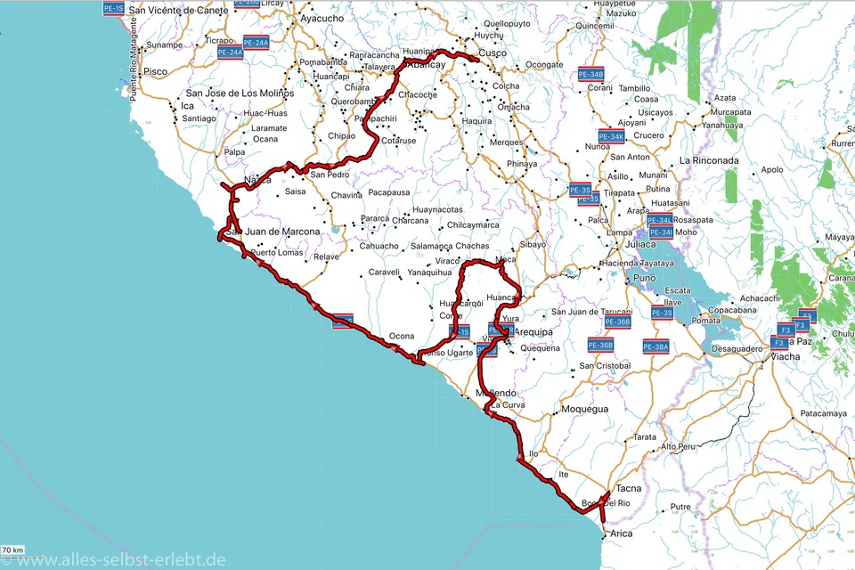 01 Route Peru 1920